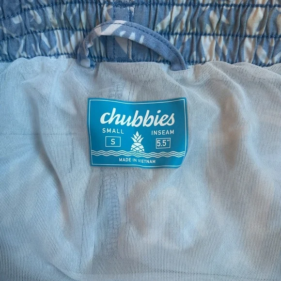 Chubbies men’s pineapple swim trunks size s - Picture 4 of 4